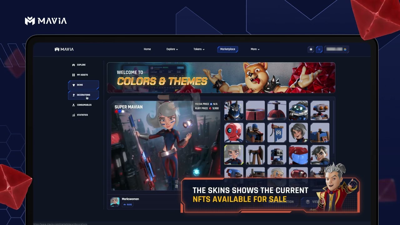How to Use Ruby Marketplace | Heroes of Mavia #mavia #heroesofmavia #web3