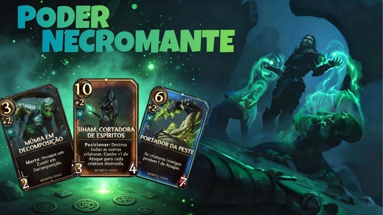 PODER NECROMANTE! 💀 Dominando a Partida com Mortos-Vivos