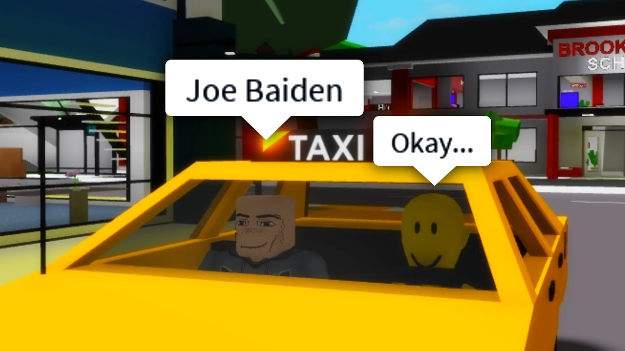 ROBLOX Brookhaven 🏡RP - FUNNY MOMENTS (TAXI 8)