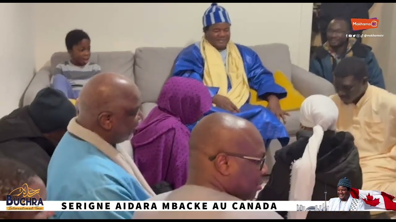 Canada 🇨🇦 - Mbokki taalube yaa ngi bawoo fu nek ngir ziar si Serigne Aidara
