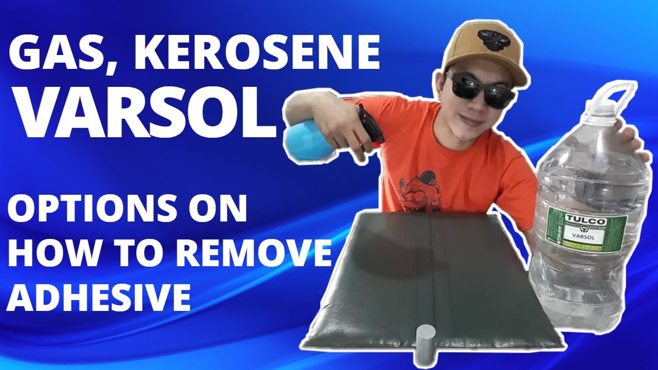 SCREEN PRINTING 040 | OPTIONS ON HOW TO REMOVE TABLE ADHESIVE BUILD-UP | VARSOL | GAS | KEROSENE