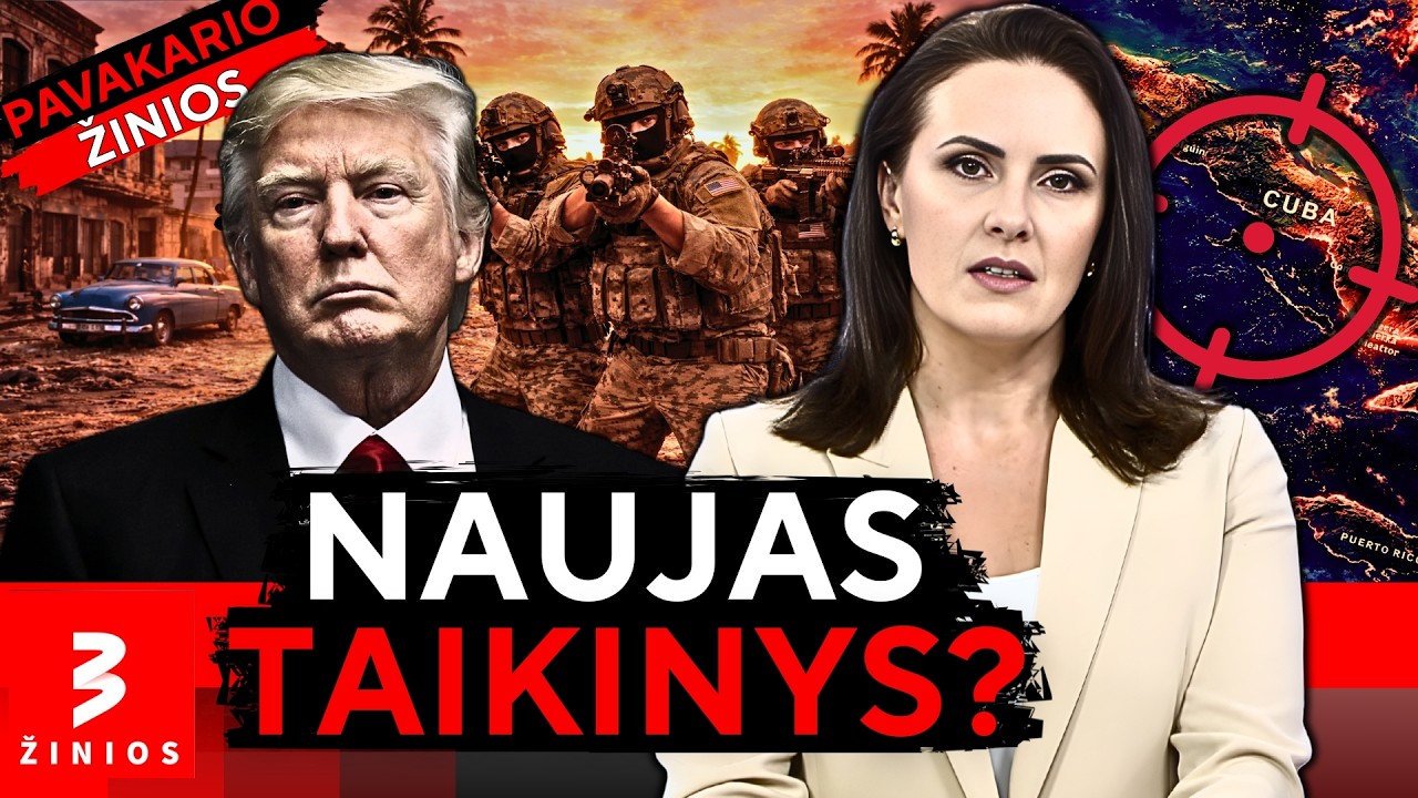 Kuba skęsta tamsoje: komunistinis režimas – Trumpo taikiklyje • TV3 žinios