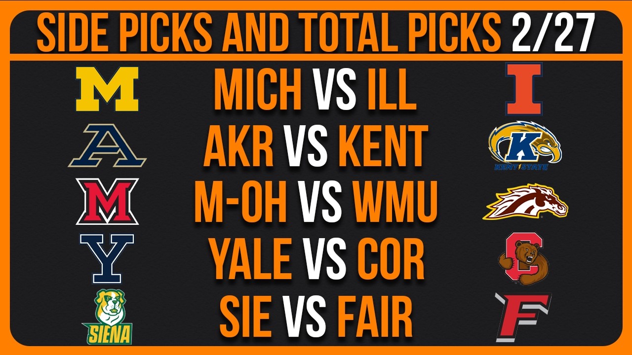 College Basketball Picks & Predictions Today Friday 2/27/26 | NCAAB Picks Today