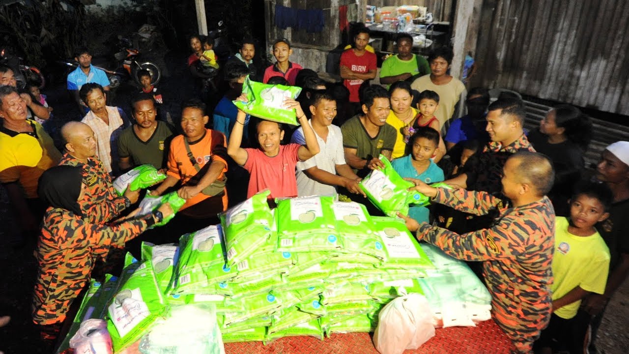 Orang Asli village cut off by flood waters