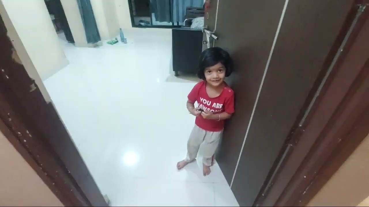  निया चे पापा घाबरले bhoot bagun😱