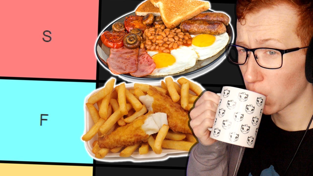 The ULTIMATE British Food Tier List