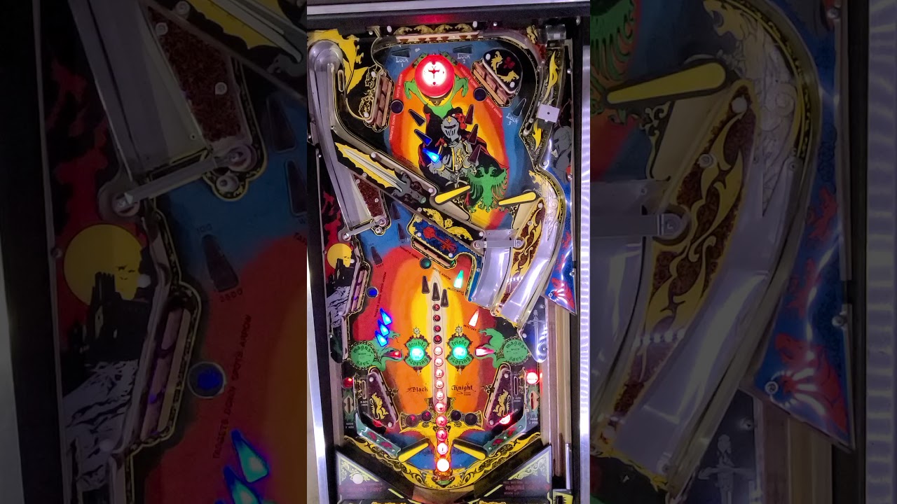 Black Knight 1980 Pinball Game Play Rules Steve Ritchie