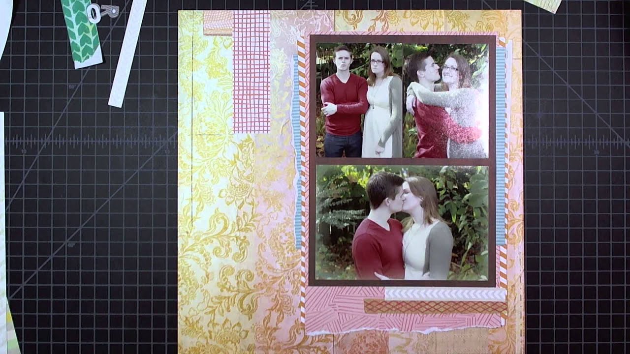 Scrapbook Layout: Photo Shoot Realities, 12