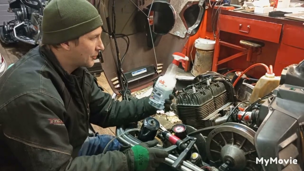 Опрессовка двигателя Yamaha Viking 540