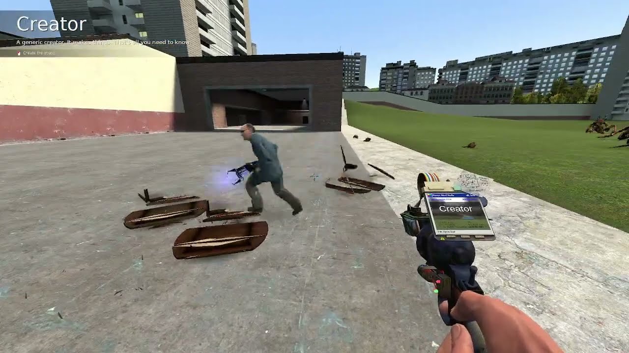 Garry's Mod - Custom player bots test