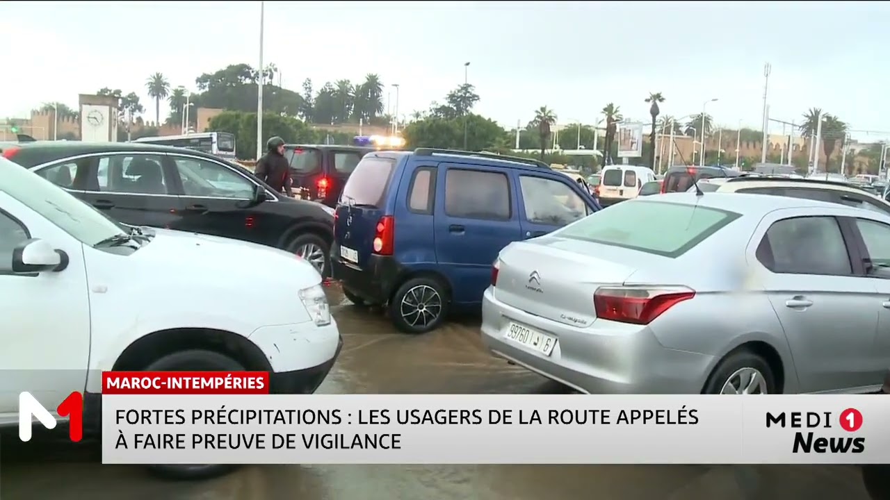 Intempéries au Maroc : les usagers de la route appelés à faire preuve de vigilance