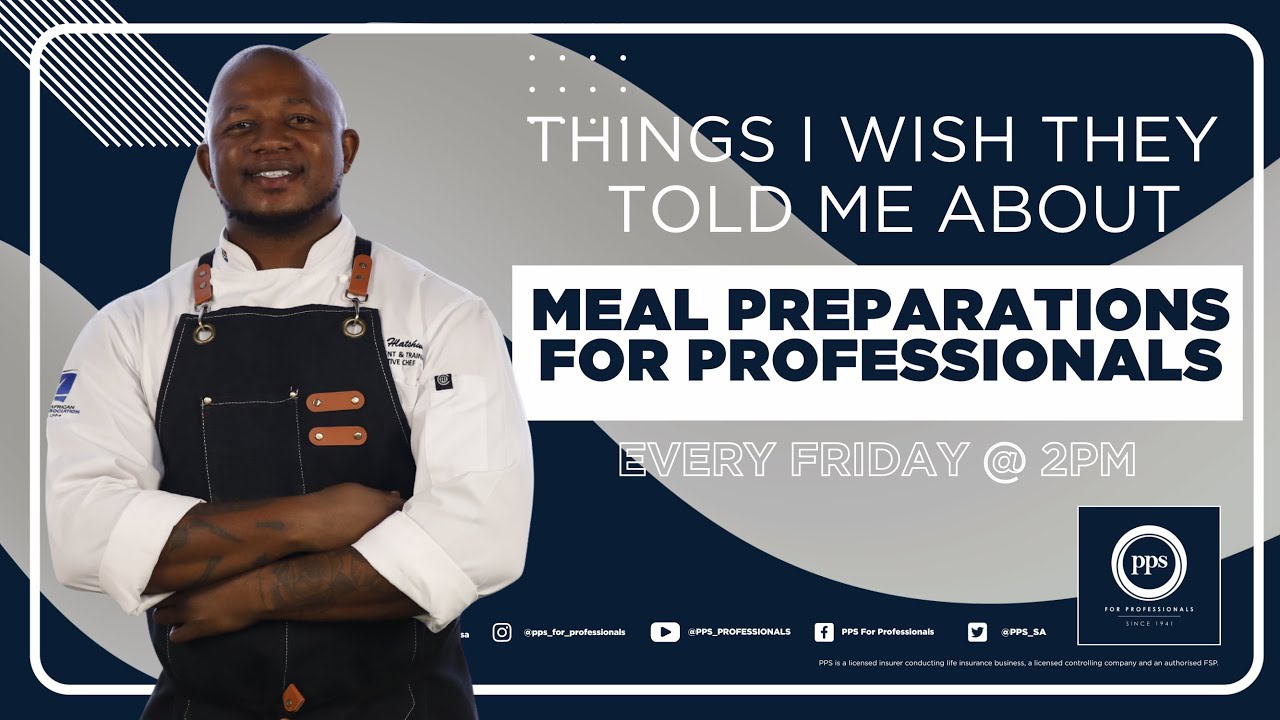 Things I Wish They Told Me About...Food Preparations for Professionals