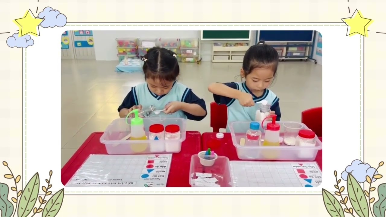 Trường Mầm non 8 Phường An Đông- Bé làm đất nặn