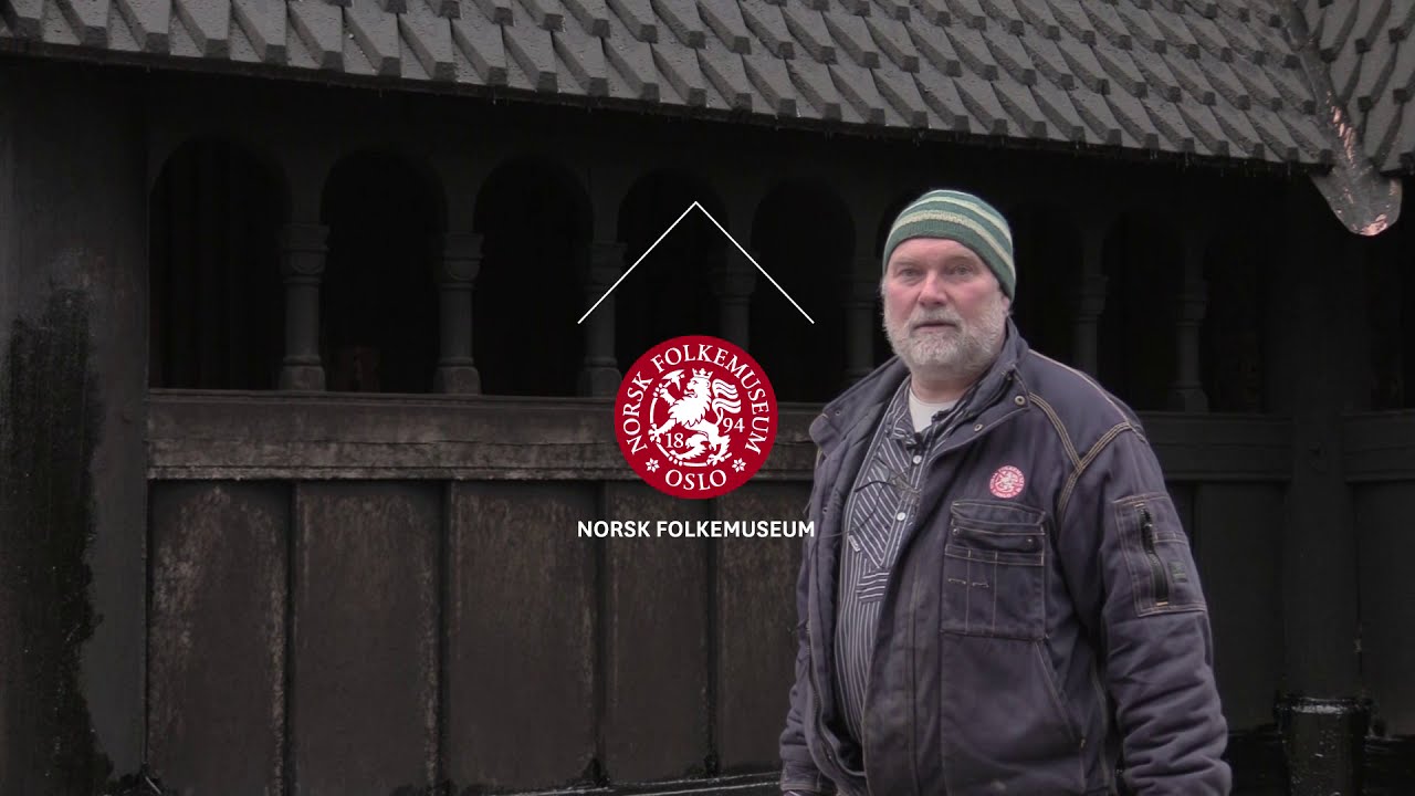 Tjæring av Gol Stavkirke