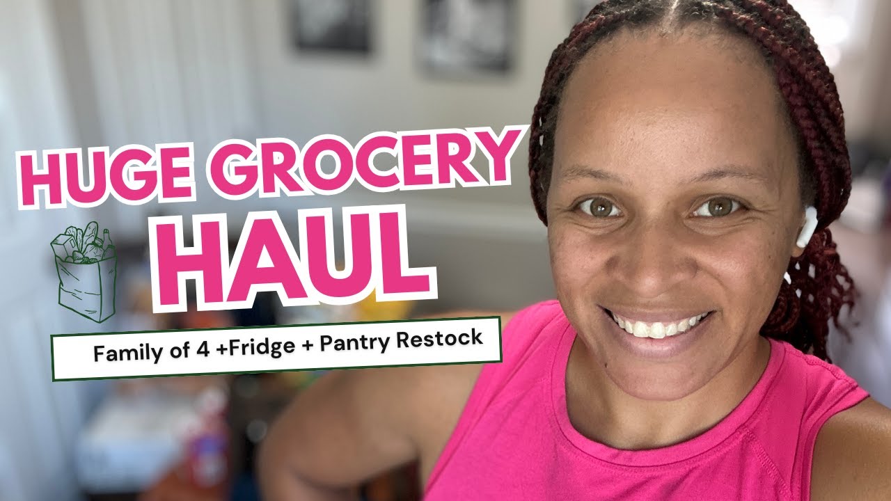 🛍️Huge Grocery Haul | Fridge Clean Out + Fridge and Pantry Restock