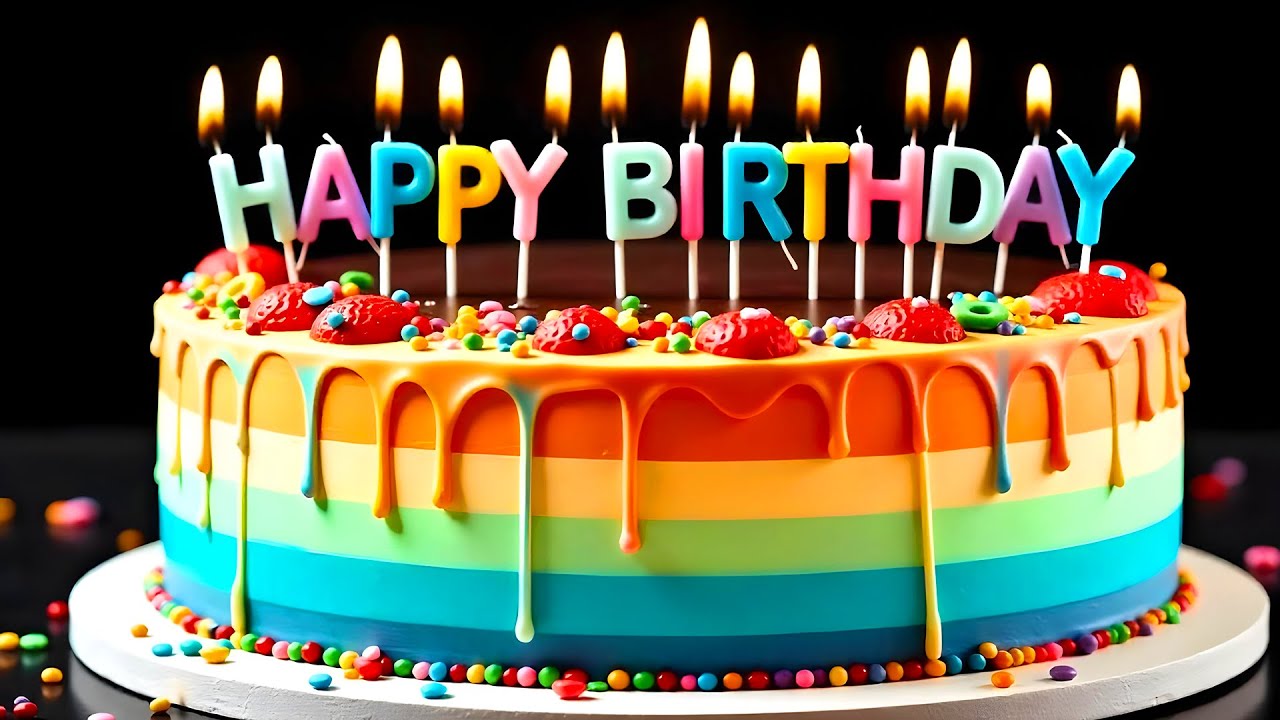 Countdown Together To Say Birthday Wishes | HAPPY BIRTHDAY TO YOU | 4k Birthday Video