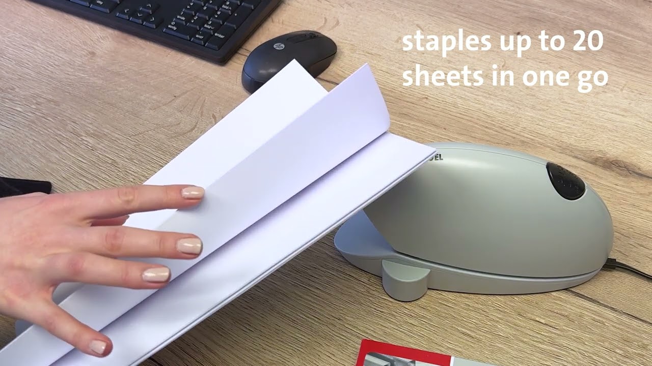 NOVUS B 90EL Electric Stapler – Efficient Automatic Stapling for Office & Home Office