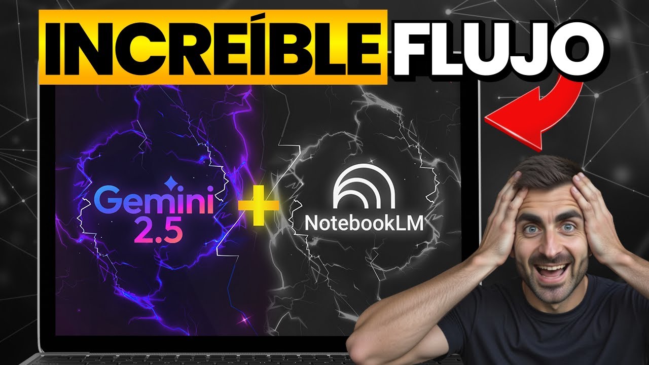 La NUEVA función de NotebookLM + Gemini 2.5 🤯 | 5 FLUJOS REALES desde 1 solo informe