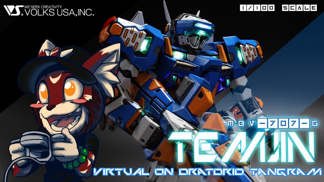 1/100 Scale CYBER TROOPERS VIRTUAL ON TEMJIN(SB)