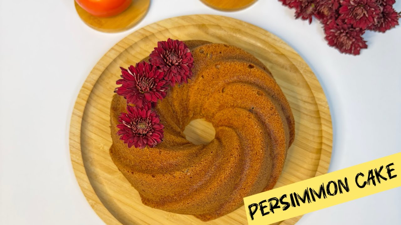Special cake with very ripe Persimmon | Persimmon cake | Everyone will ask for the recipe