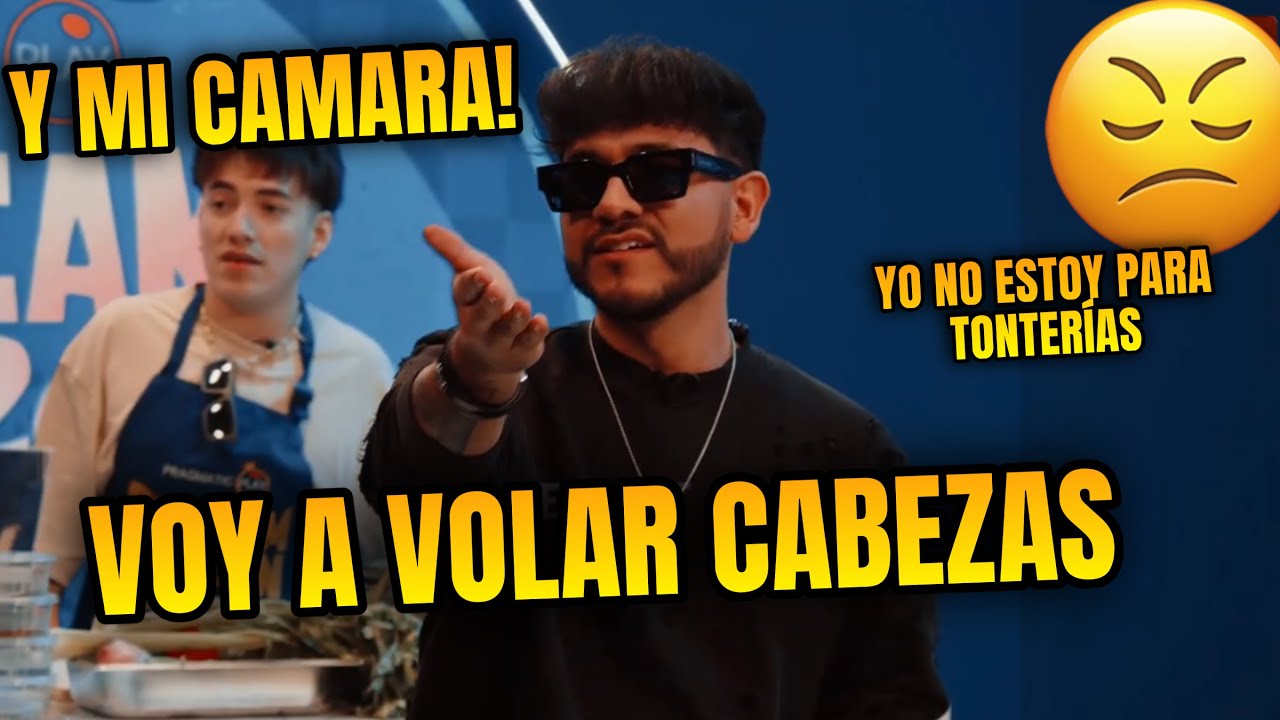 ZEIN SE MOLESTA CON SU PRODUCCION EN VIVO EN "STREAM Y SAZON"