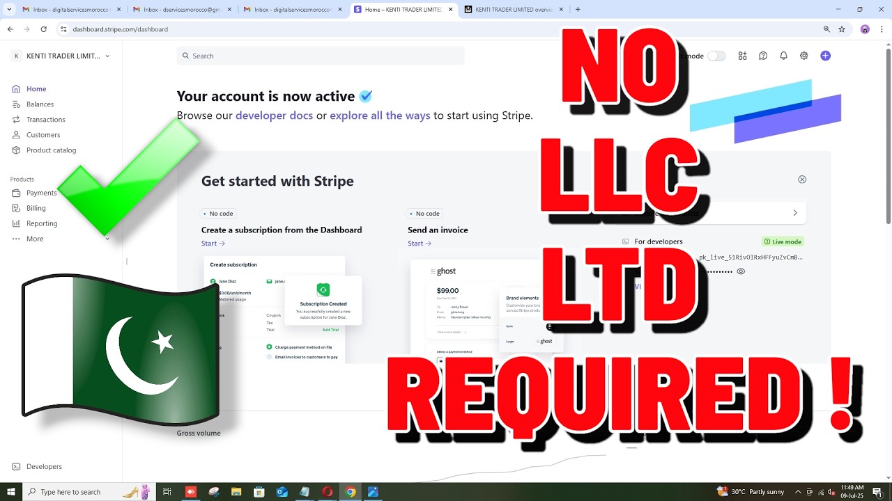 How to Create a Stripe Account in Pakistan Without LLC or LTD 2026 | Open Stripe Account in Pakistan