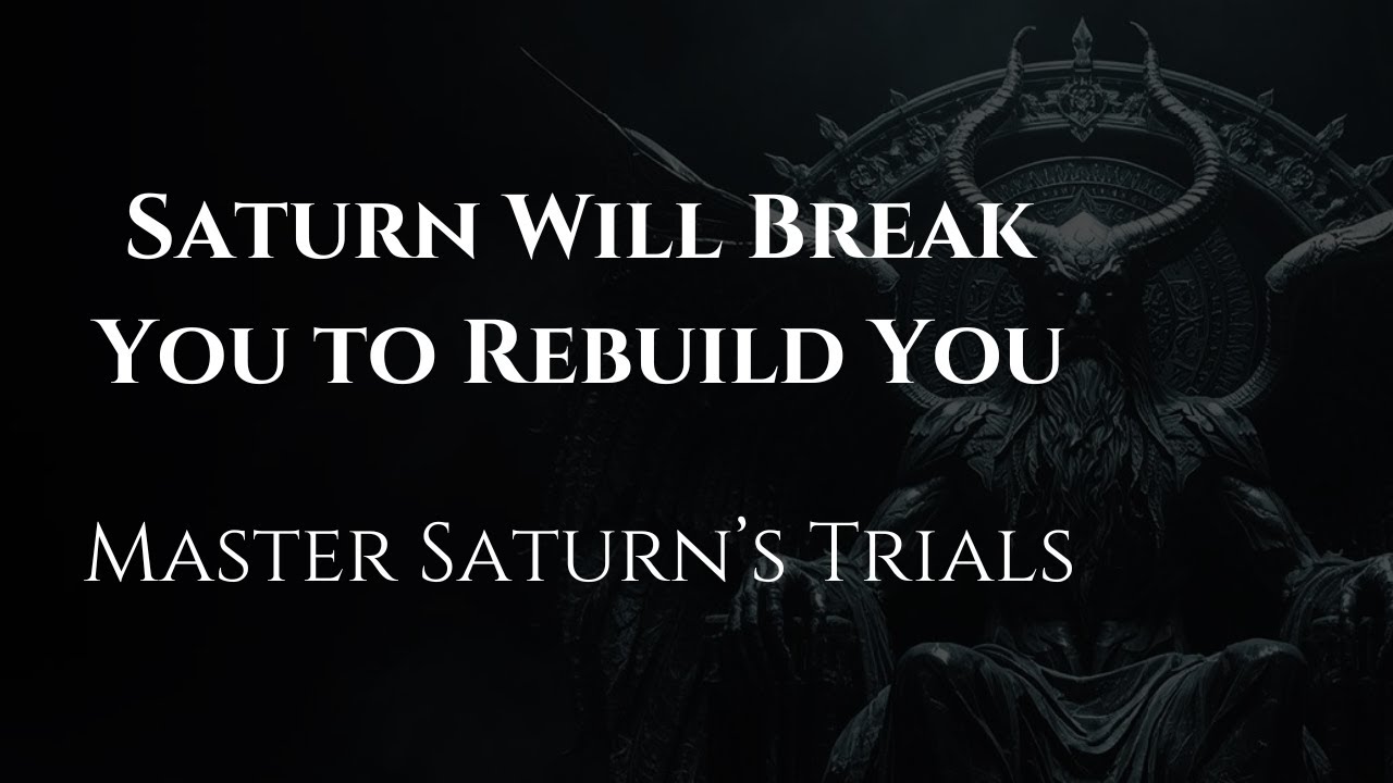 Mastering Saturnian Trials & Initiation | Occult Transformation Through Saturn’s Gate