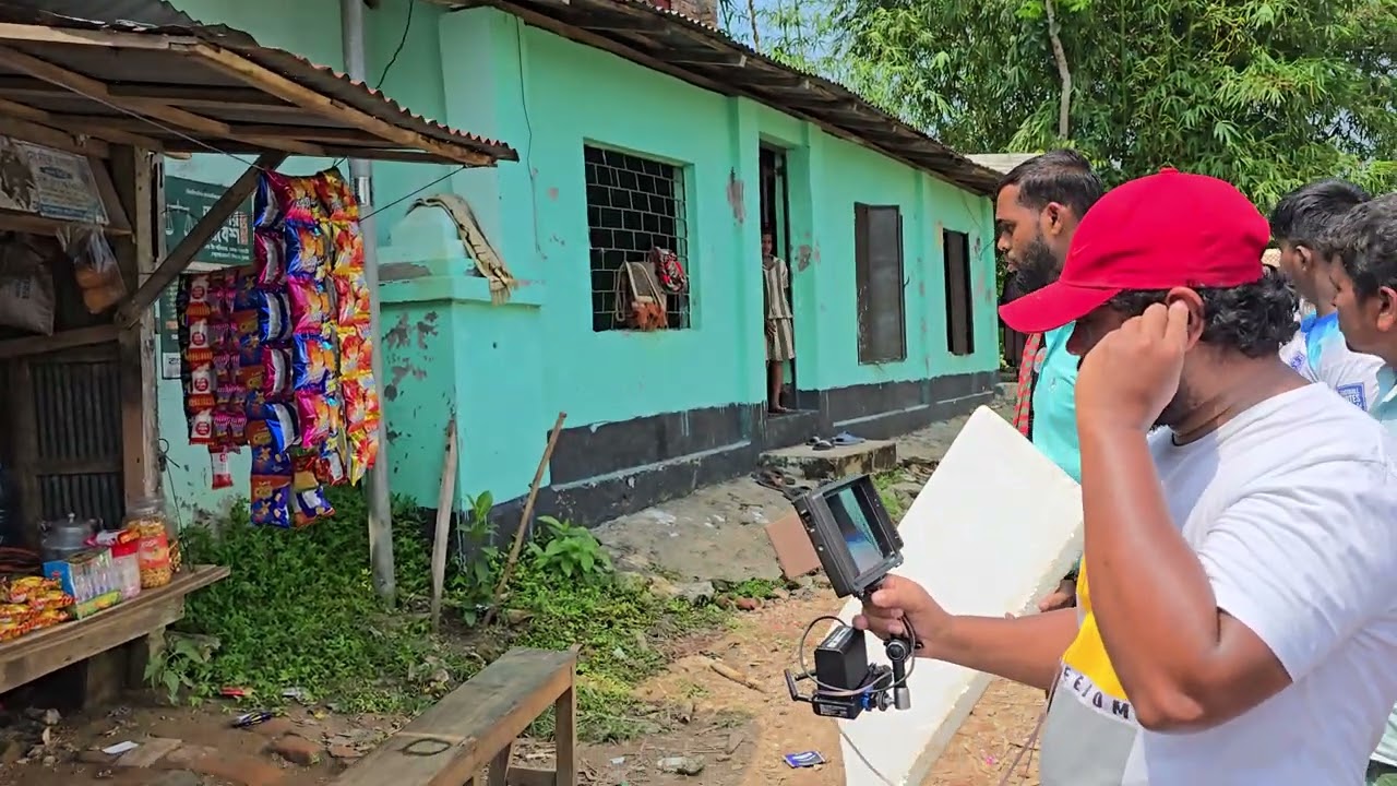 একটি শর্ট ফিল্মের কাজ চলমান #shortflime #video #funny #team masti 