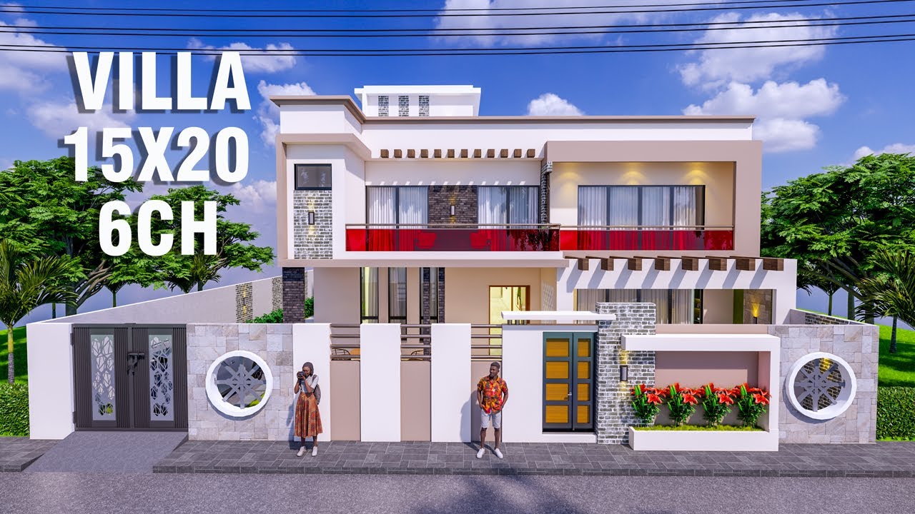 Villa de 300m² I 15m x 20m I sis à Dakar Sénégal  #Dakar #Senegal #maison #300m²