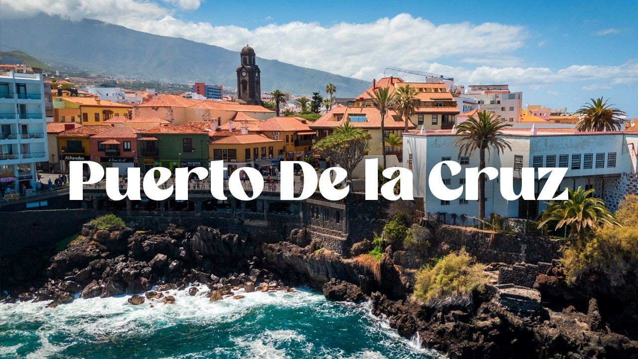 Puerto de la Cruz, Tenerife  | 1 Day Walking Tour in Paradise - Travel Video 4K
