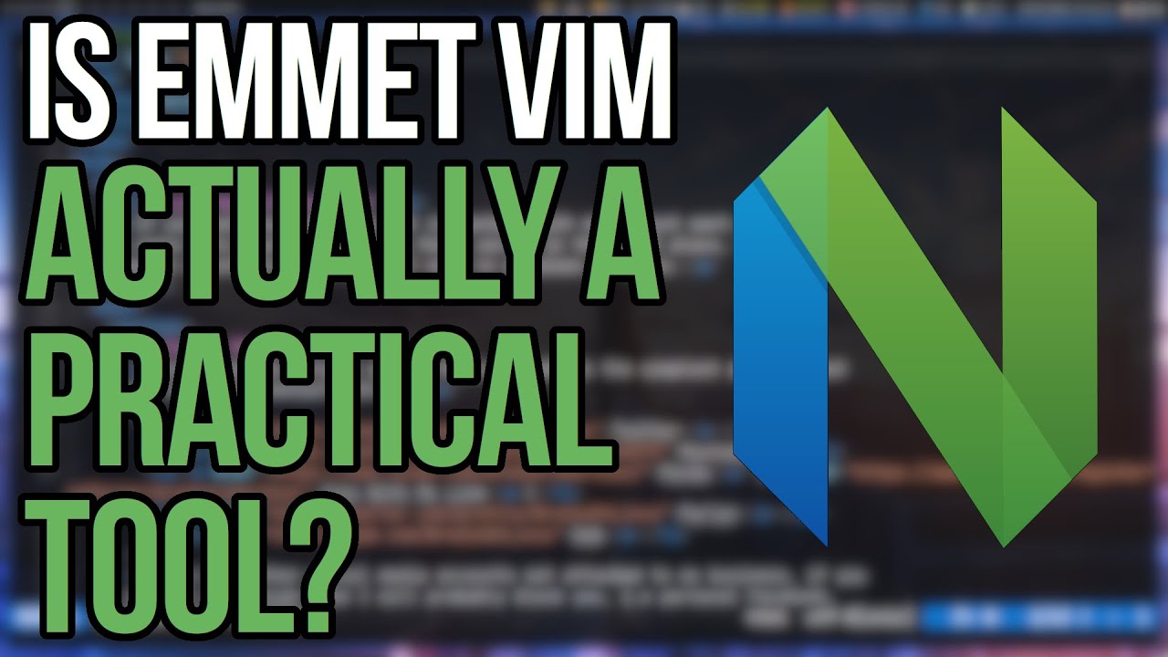 Emmet Vim Tutorial: Building An HTML Webpage With Ease