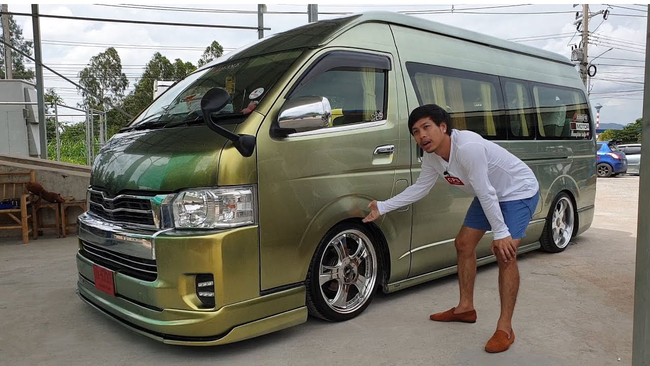 Toyota Commuter รถตู้หล่อๆ ทรง VIP ช่วงล่างถุงลมของพี่บอย Boy Vantravel : รถซิ่งไทยแลนด์