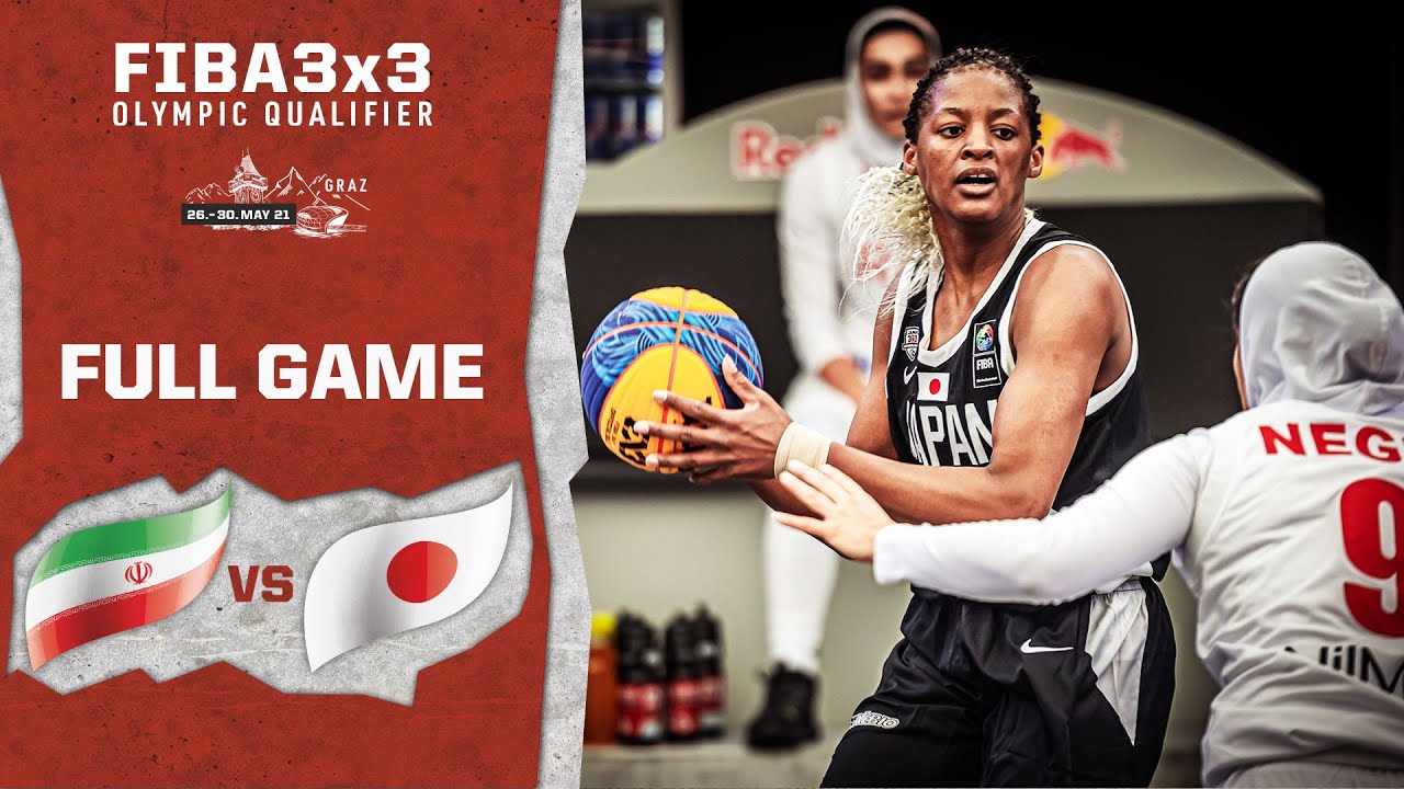 Иран – Япония | Женщины — полная игра | Олимпийский отборочный турнир ФИБА 3x3