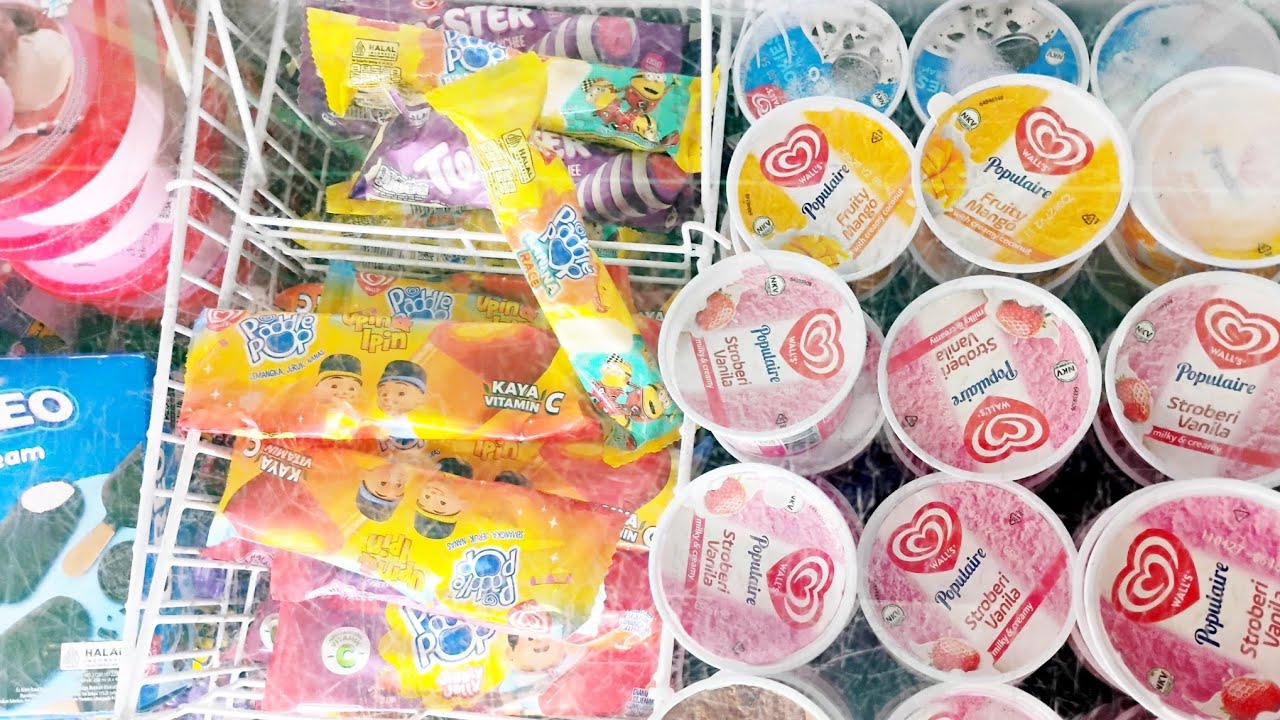 SERUUU !!! HUNTING ICE CREAM || ESKRIM || NYAM NYAM KE ALFAMART !!