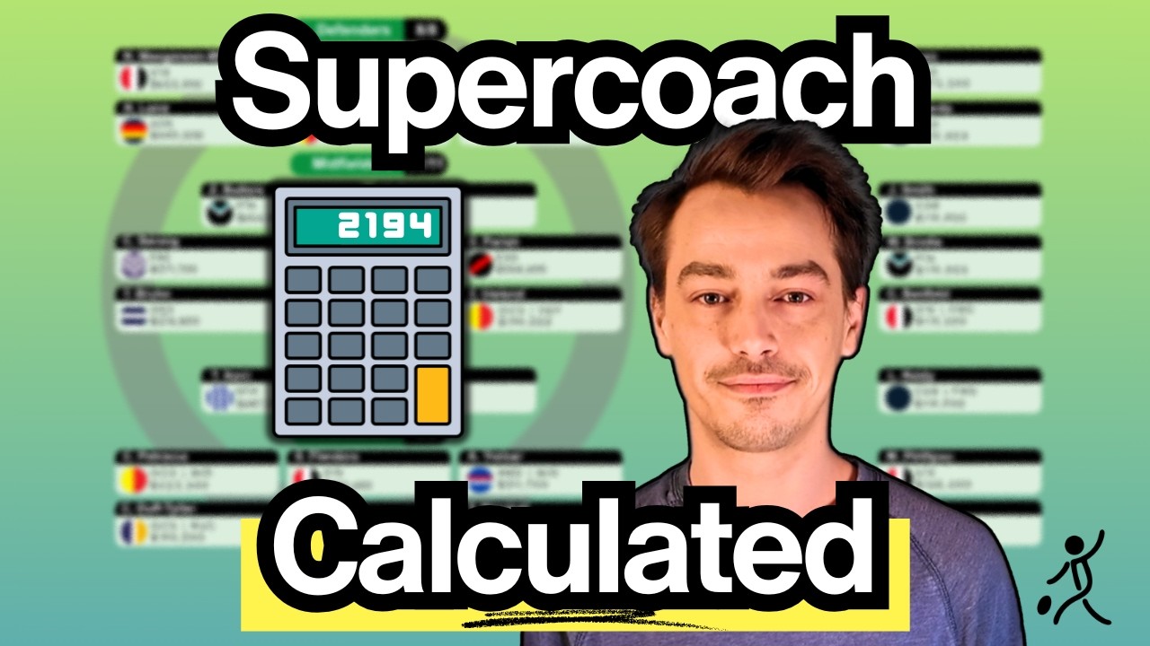 AFL SuperCoach 2026: Using Data to Build the 