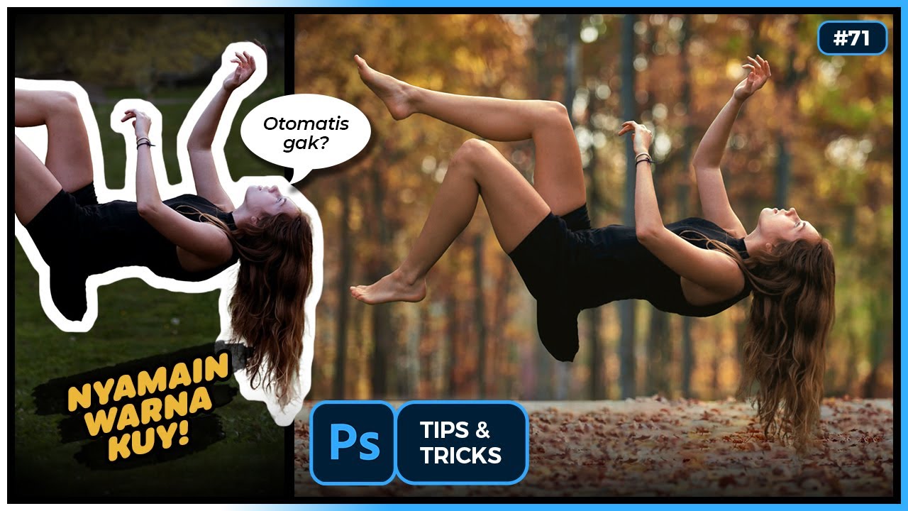 Mudahnya Menyamakan Warna Objek Dengan Background di Photoshop