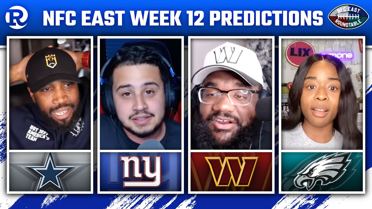 🚨 NFC East Roundtable BOLD Week 12 Preview & Predictions