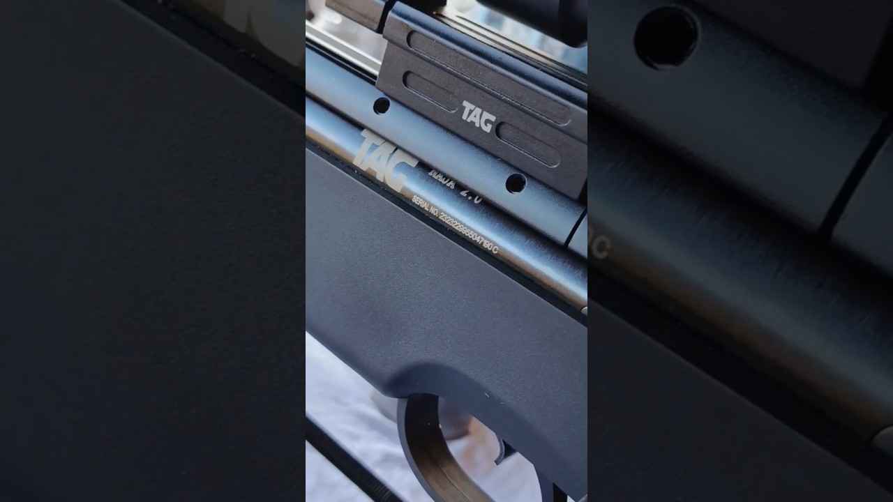 A m&aacute;quina 🥷...matadora de CFX....☠️💀☠️ TAG NAJA #carabinasdepressao#airgunshooter