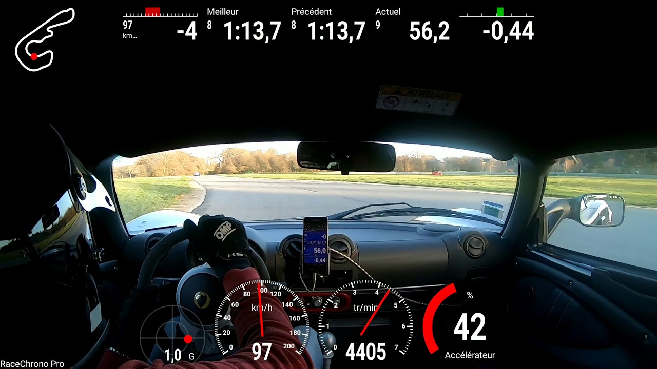 Track day Lohéac - 1,13.2 - Lotus Exige 350 Sport chasing Alpine A110 and Porsche GT3
