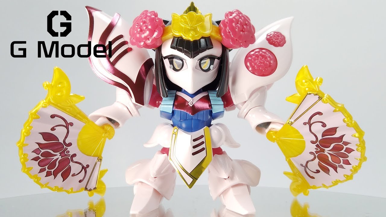 SD Gundam Sangokuden BB Senshi No.412 - Diao Chan Qubeley & General's Palanquin (Chousen)