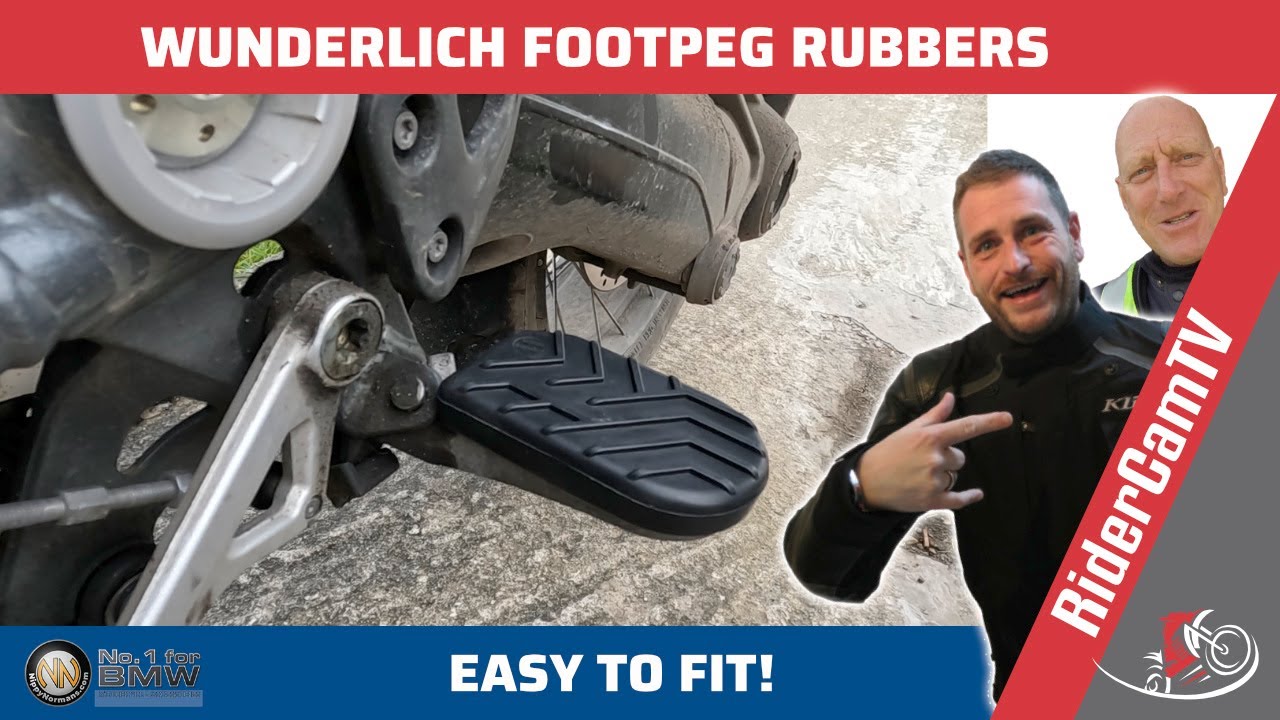 BMW 1250 GSA Footpeg Rubbers | Our First look and fitting!