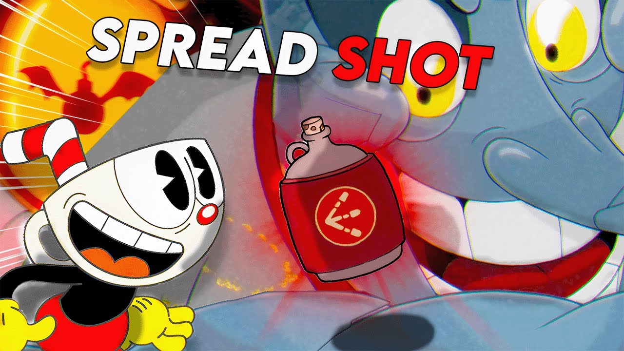 USING The HIghtest DPS Weapon To 300% CUPHEAD