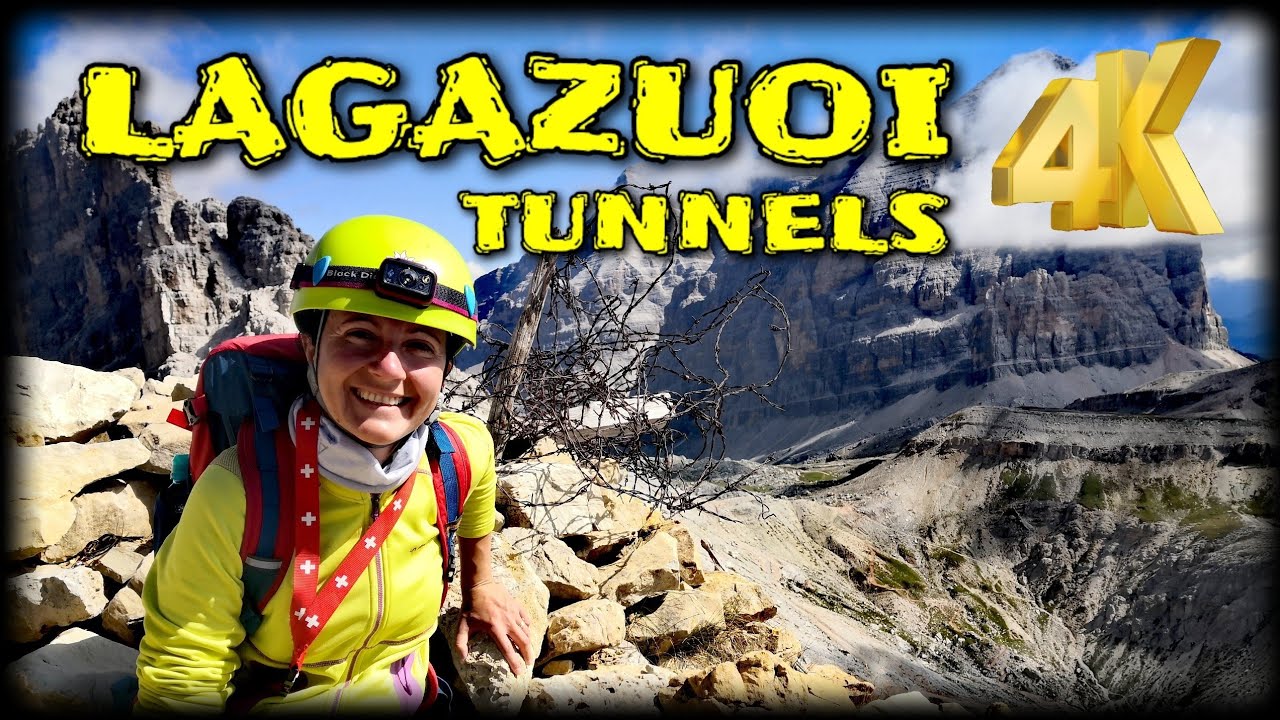 Lagazuoi Tunnels, Galeria del Lagazuoi, Dolomiten