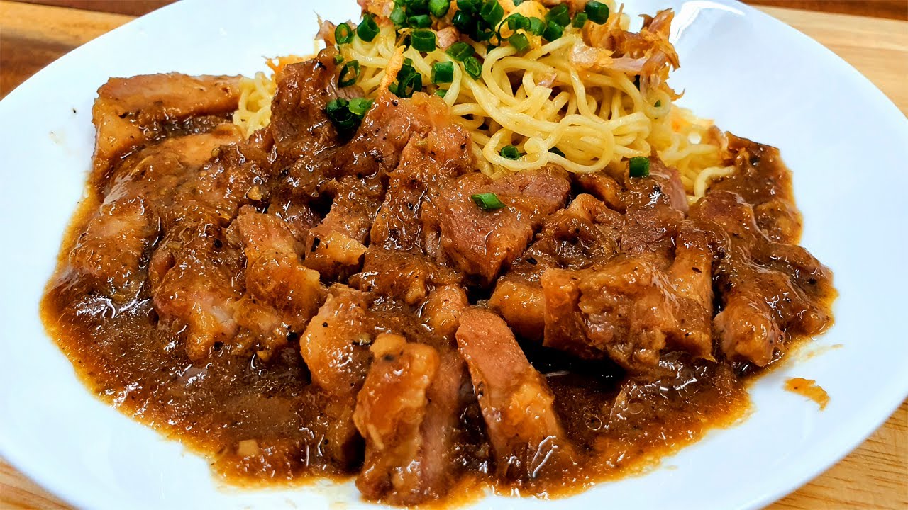 หมูอบ สูตรพ่อ หอมสุดๆ อร่อยนุ่มละมุนลิ้น ทำง่ายในกระทะ  Roast Pork