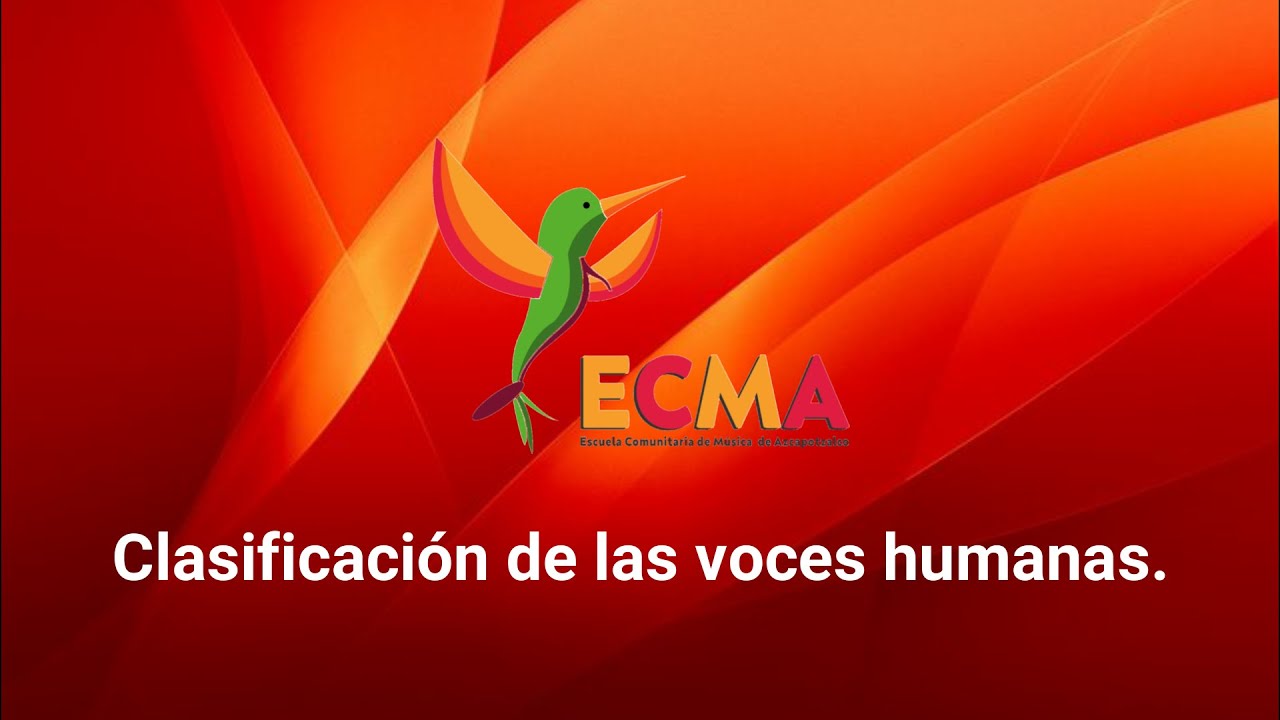 Clasificación de voces humanas