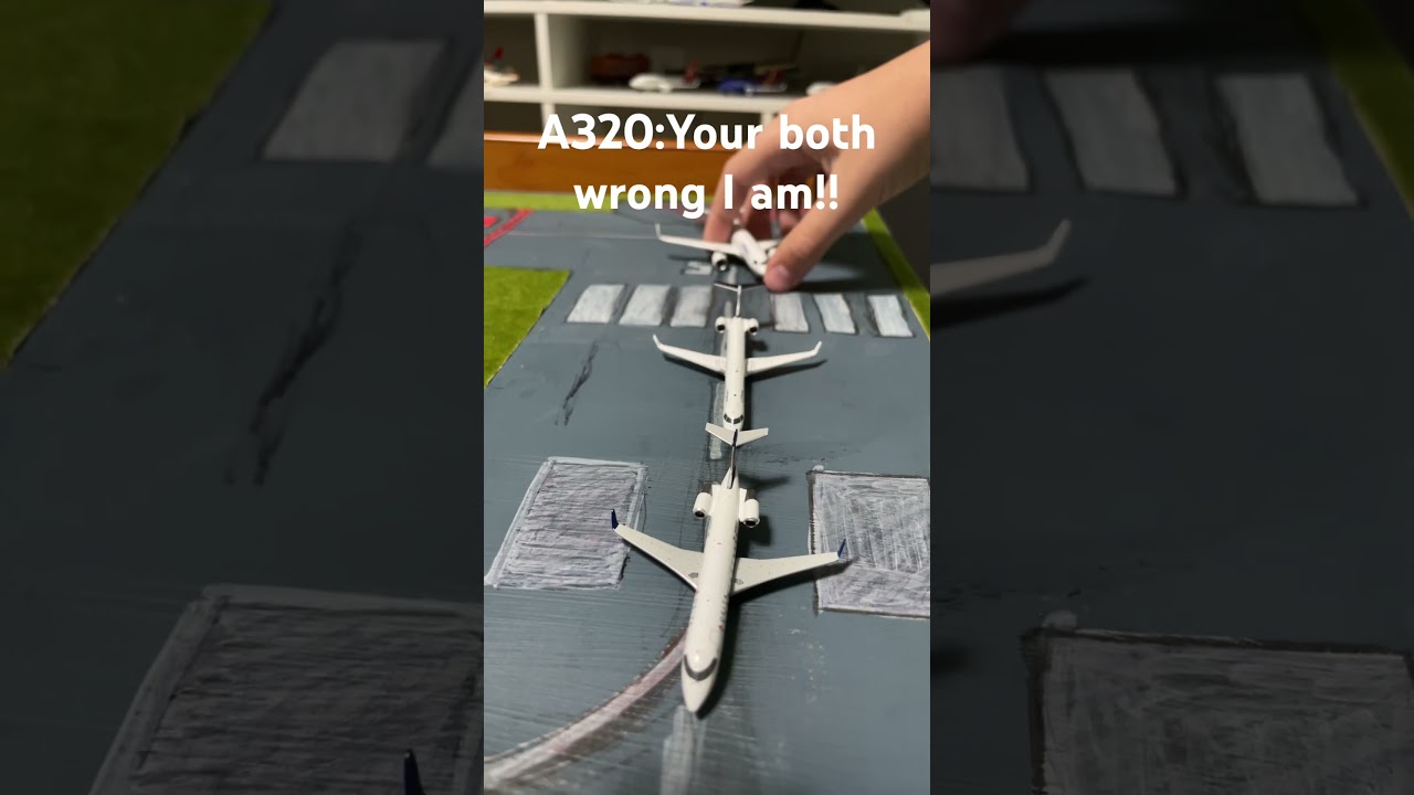 Who is the Biggest? #modelplanes #aviation #airport