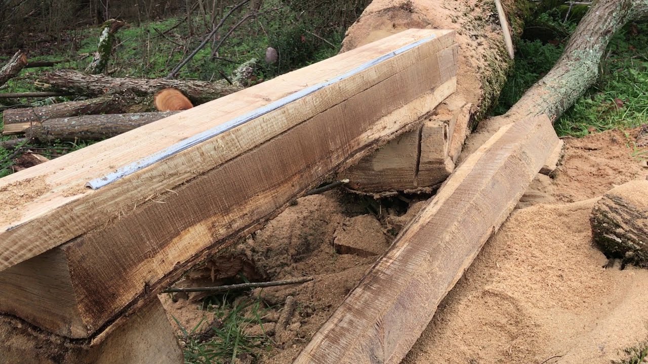 Milling Oak with Granberg Mini Mill & Edger G555B