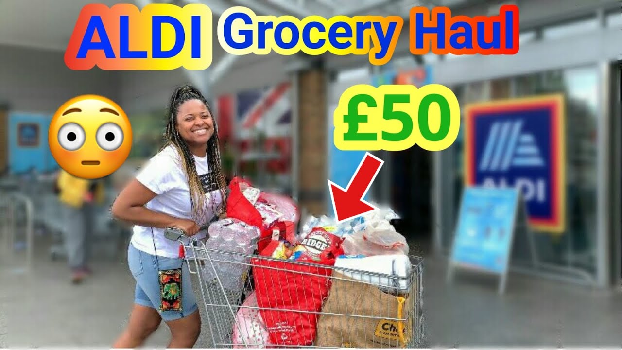 &pound;50 BUDGET ALDI GROCERY HAUL | Shop with me Vlog