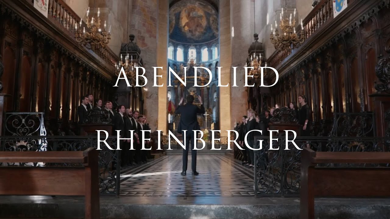 Abendlied - J. Rheinberger - Schola Saint Sernin (dir. Jean Persil)