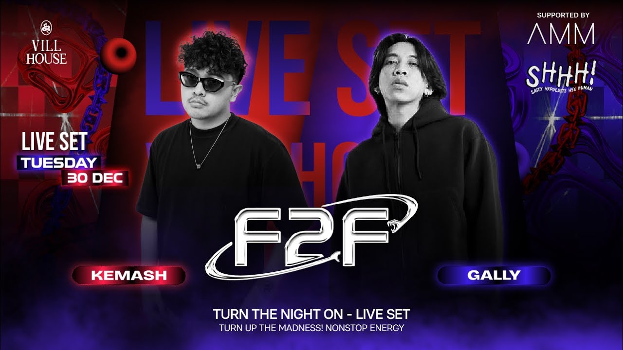 KEMASH RACH vs GALLY GLITCH – Live Set | THE VILL HOUSE LAMPUNG